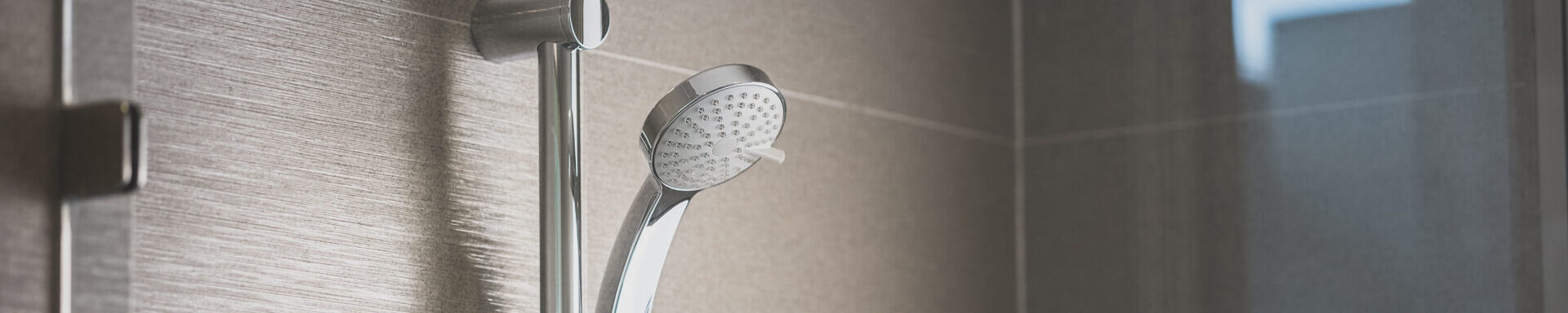 New Shower In Bathroom